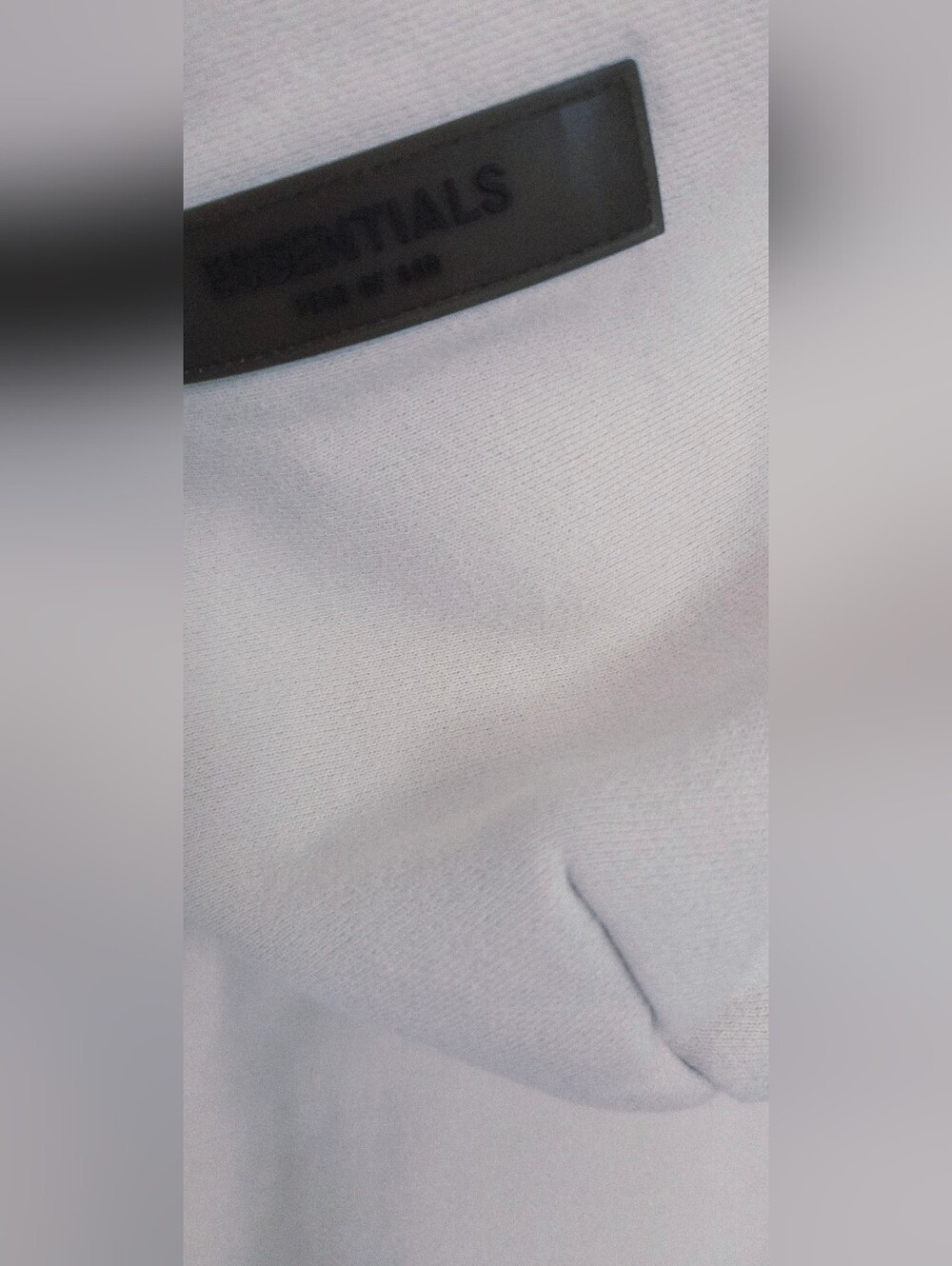 Fear of God Essentials Hoodie 'Eggshell' Men's Size S - Picture 8 of 9